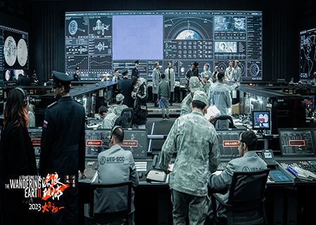 钱柜QG777携手电影《流浪地球2》，让电影特效和场景全面升级！