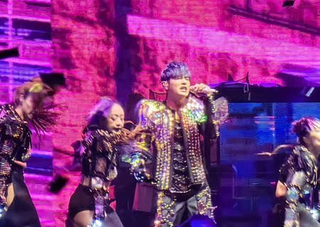 钱柜QG777LED屏与场控荧光棒点燃周杰伦天津演唱会（第四场）