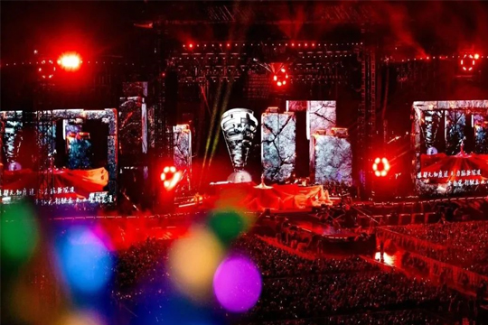 双星闪耀！钱柜QG777LED巨幕助力周杰伦、张韶涵打造沉浸式视听盛宴！